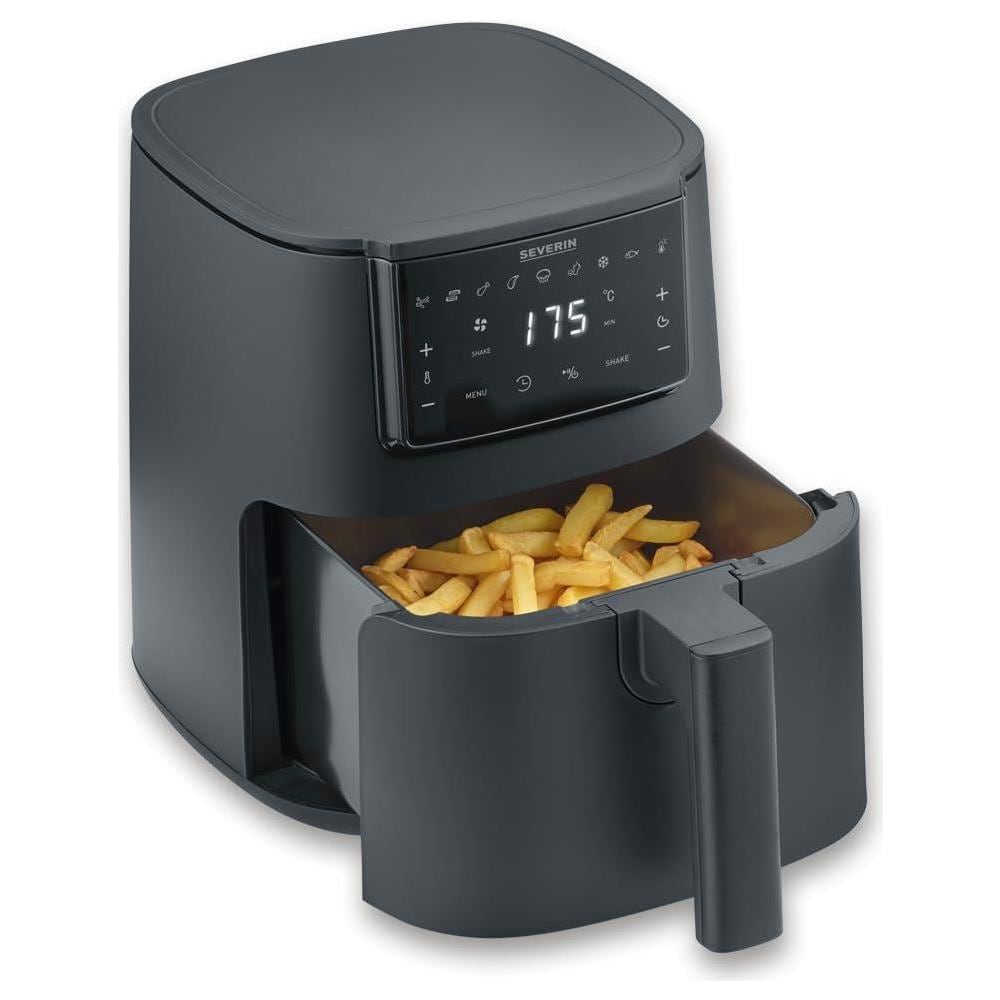 Friggitrice ad Aria Calda FR 2461 Potenza 1300 W Capacità 4 L Colore Nero - Foto 2