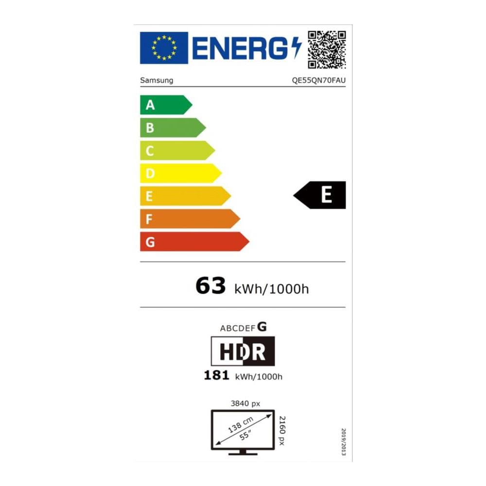 QE55QN70FAU 139,7 cm (55") 4K Ultra HD Smart TV Wi-Fi Nero - Foto 1