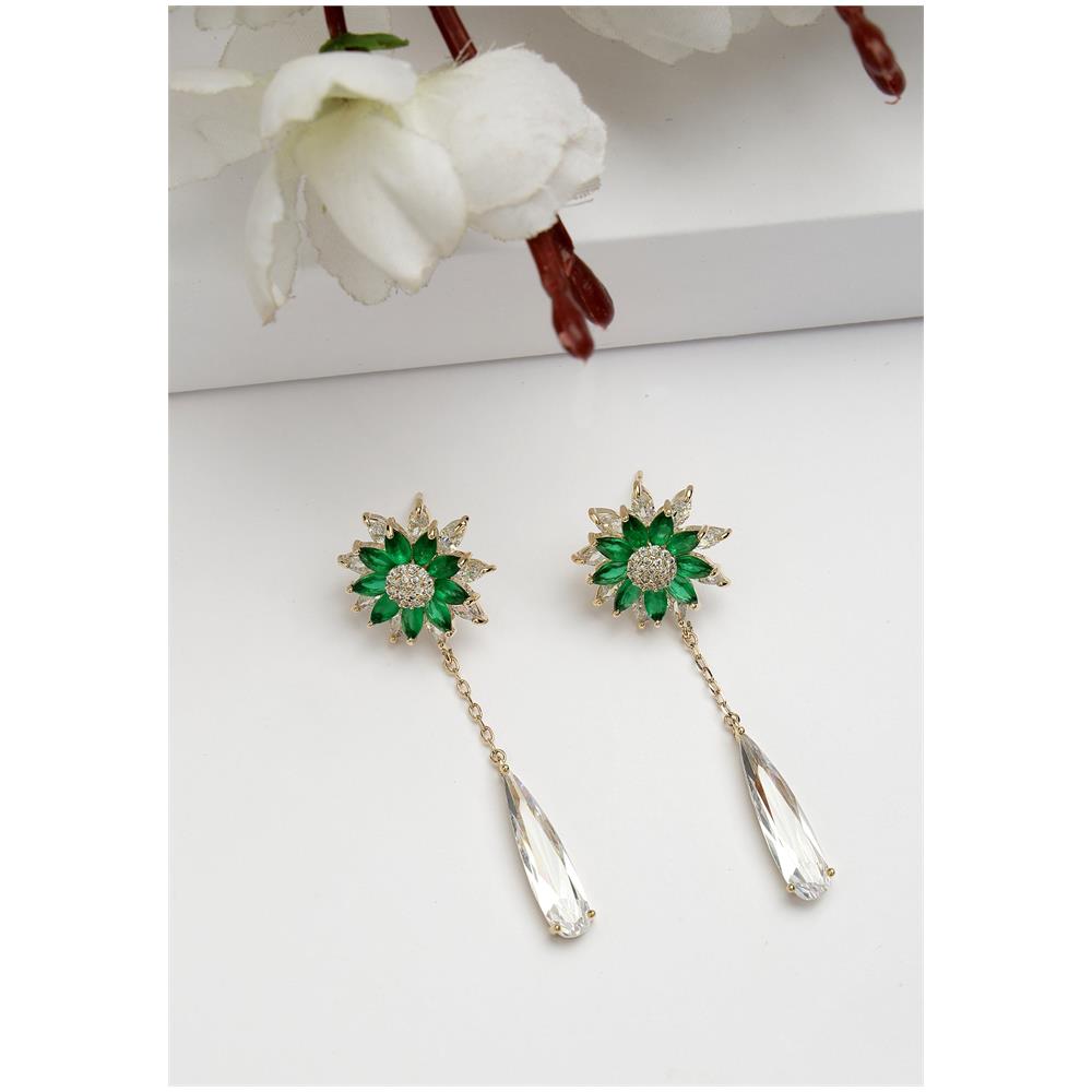 Collezione Diva Orecchini Pendenti Girasole - Foto 1