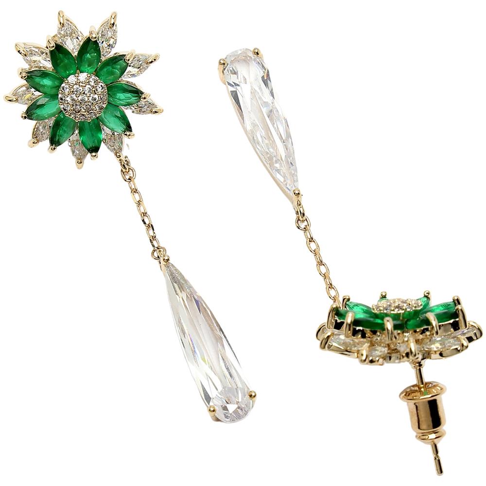 Collezione Diva Orecchini Pendenti Girasole - Foto 2