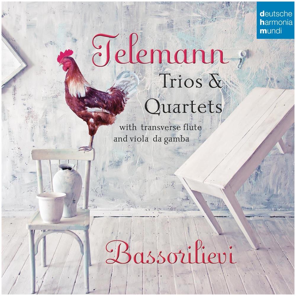 Telemann - Trii E Quartetti Con Flauto Traversiere E Viola Da Gamba - Bassorilievi Ensemble - Foto 1