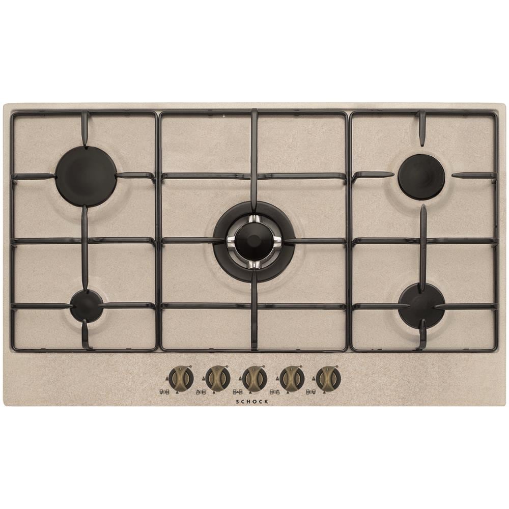 Piano Cottura STS95558 a Gas 5 Fuochi Colore Avena - Foto 1