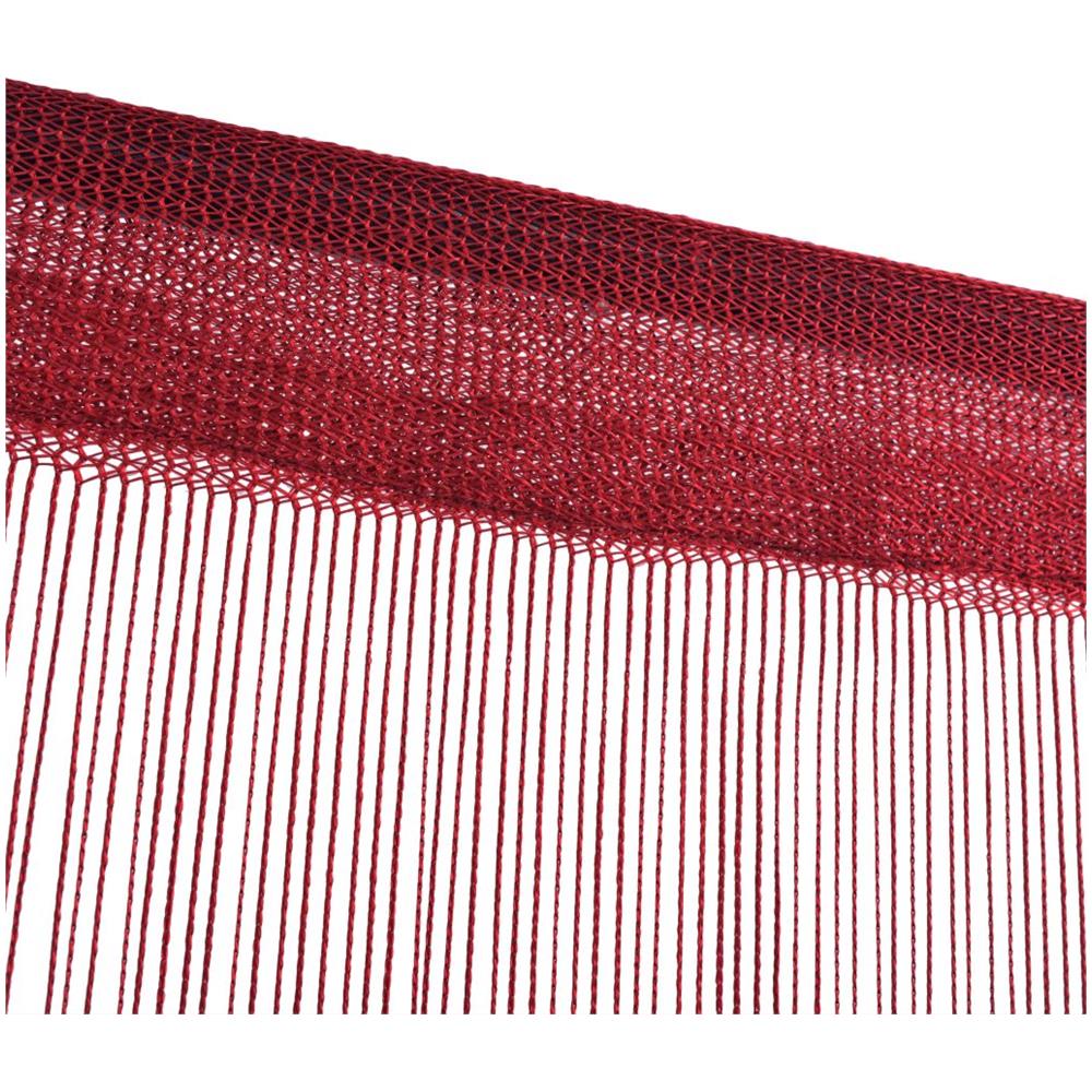 2 Pz Tende A Fili 100x250 Cm Rosso Borgogna - Foto 4