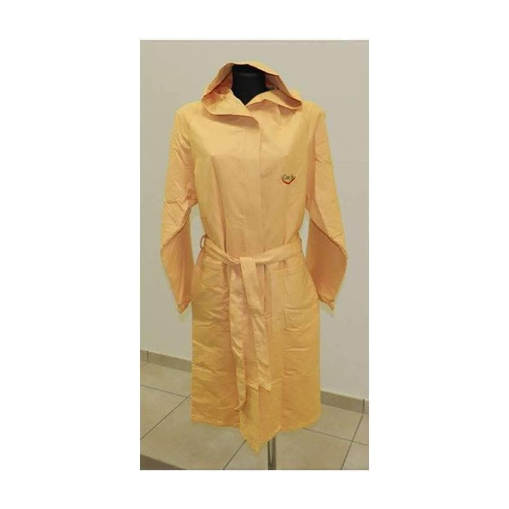 Bimbi Accappatoio Giallo In Microfibra Ultracompatto Con Te 5/6 Anni - Foto 1