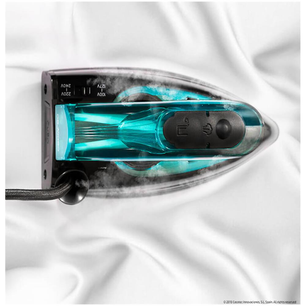 Ferro da Stiro a Secco e a Vapore GoForce 8000 Capacità 0.06 Litri Potenza 1200 Watt Colore Nero / Blu - Foto 2