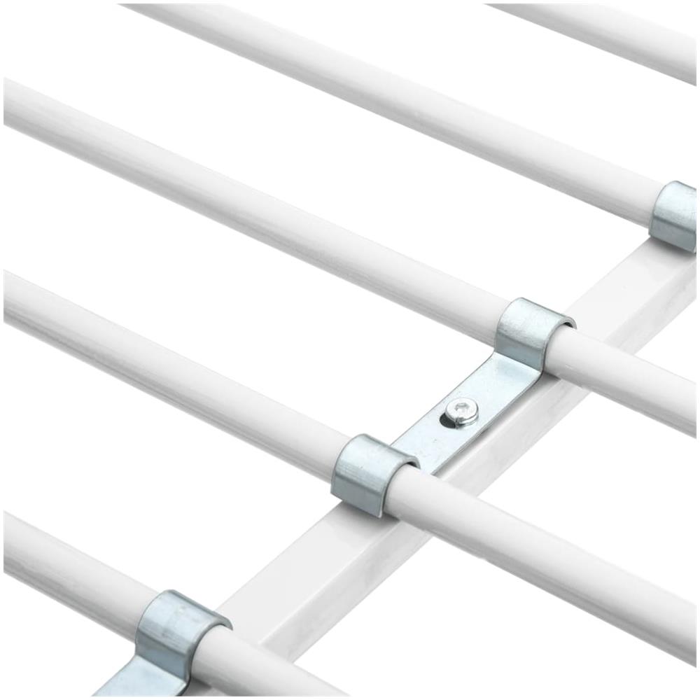 Letto A Castello Con Tavolino Bianco In Metallo 90x200 Cm - Foto 8