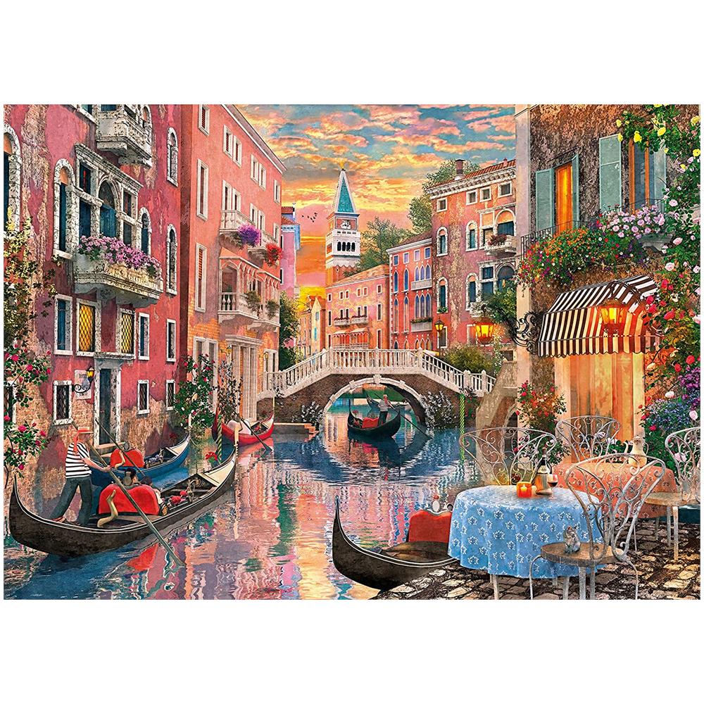 CLM36524 Puzzle da 6000 Pezzi - High Quality Collection: Venice Evening Sunset - Foto 2
