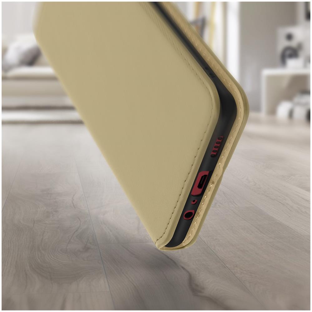 Custodia Folio Samsung A01 Core Portafoglio Funzione Supporto Video Beige - Foto 2