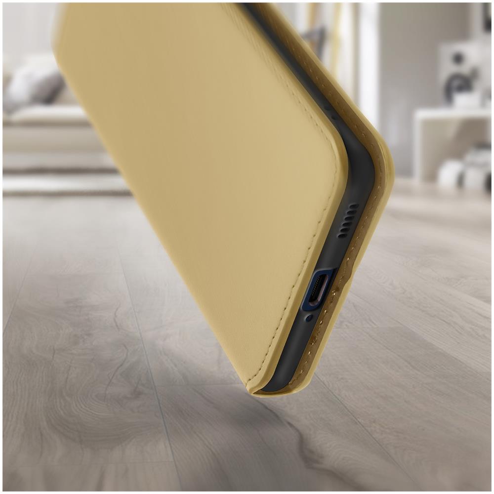 Custodia Folio Samsung A01 Core Portafoglio Funzione Supporto Video Beige - Foto 10