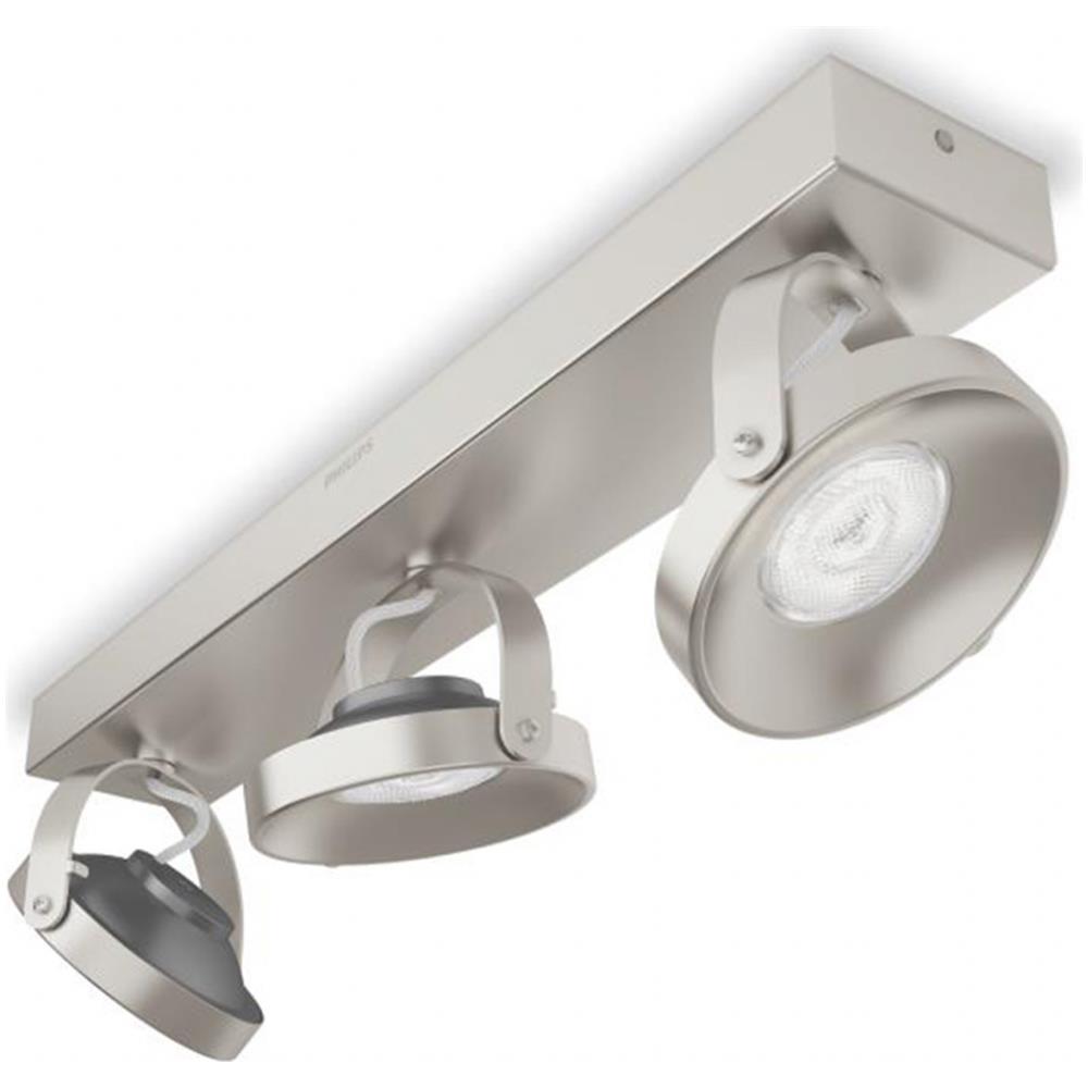 Spur, Cromo, LED, Bianco caldo, Interno, Camera da letto, Soggiorno, IP20 - Foto 1