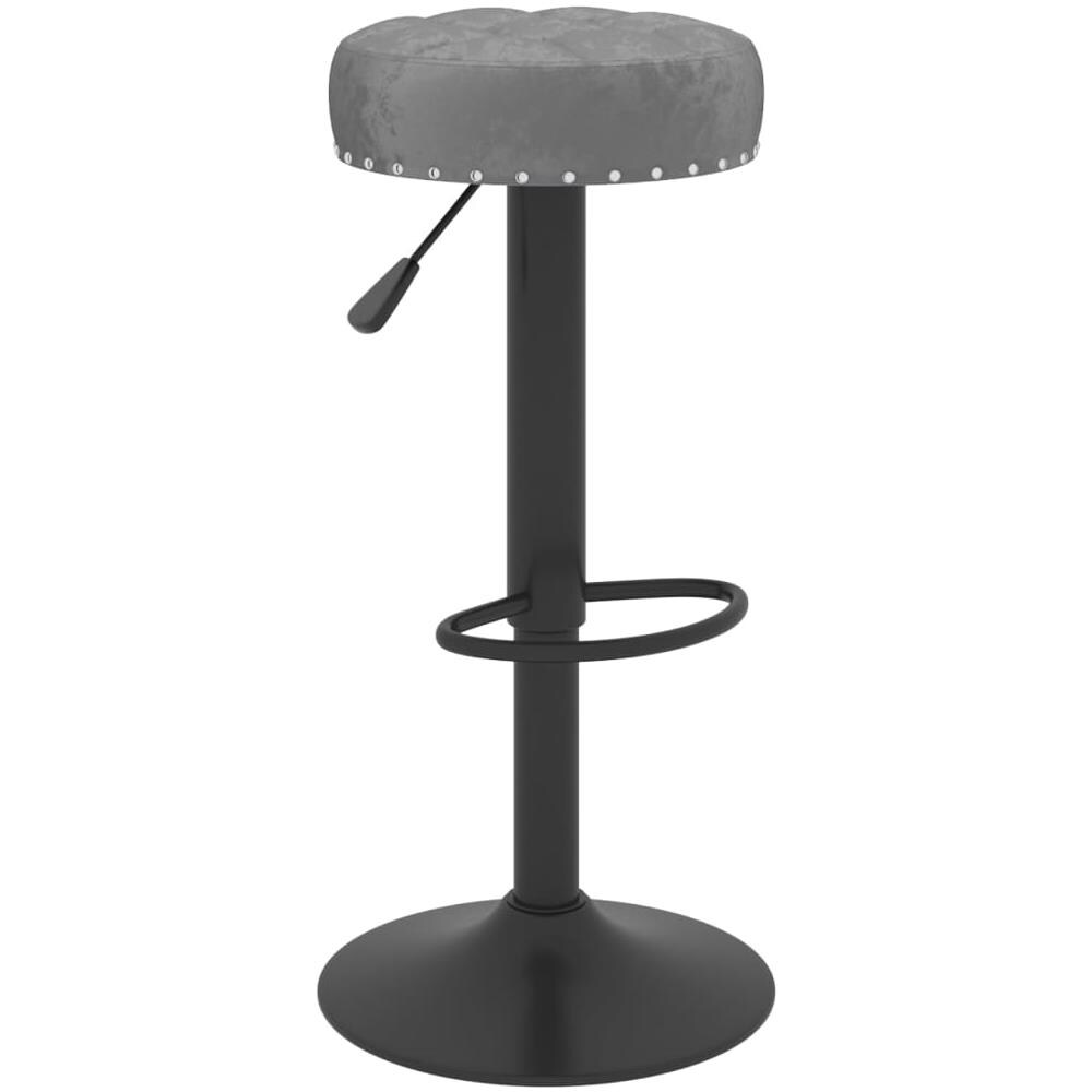 Sgabelli Da Bar 2 Pz Verde Scuro In Velluto - Foto 2