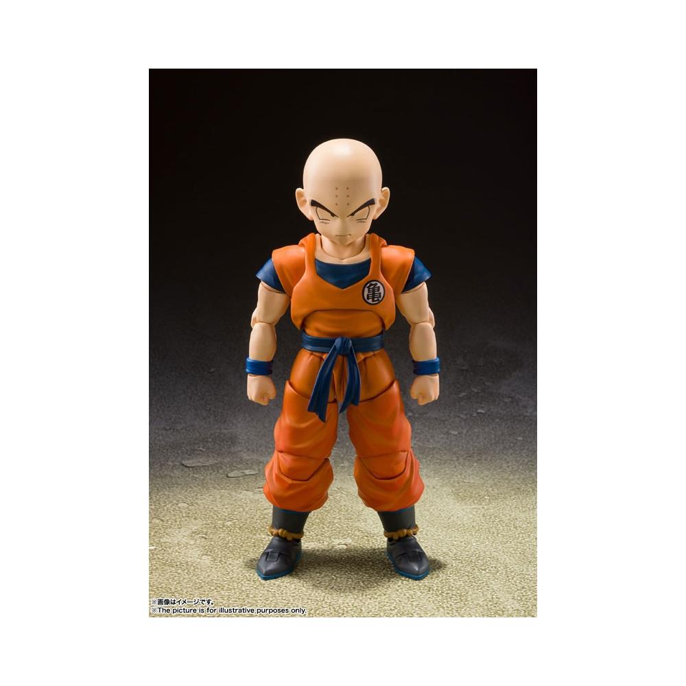 S. h. Figuarts Dragon Ball Z Krillin Strongest Man On Earth - Foto 1