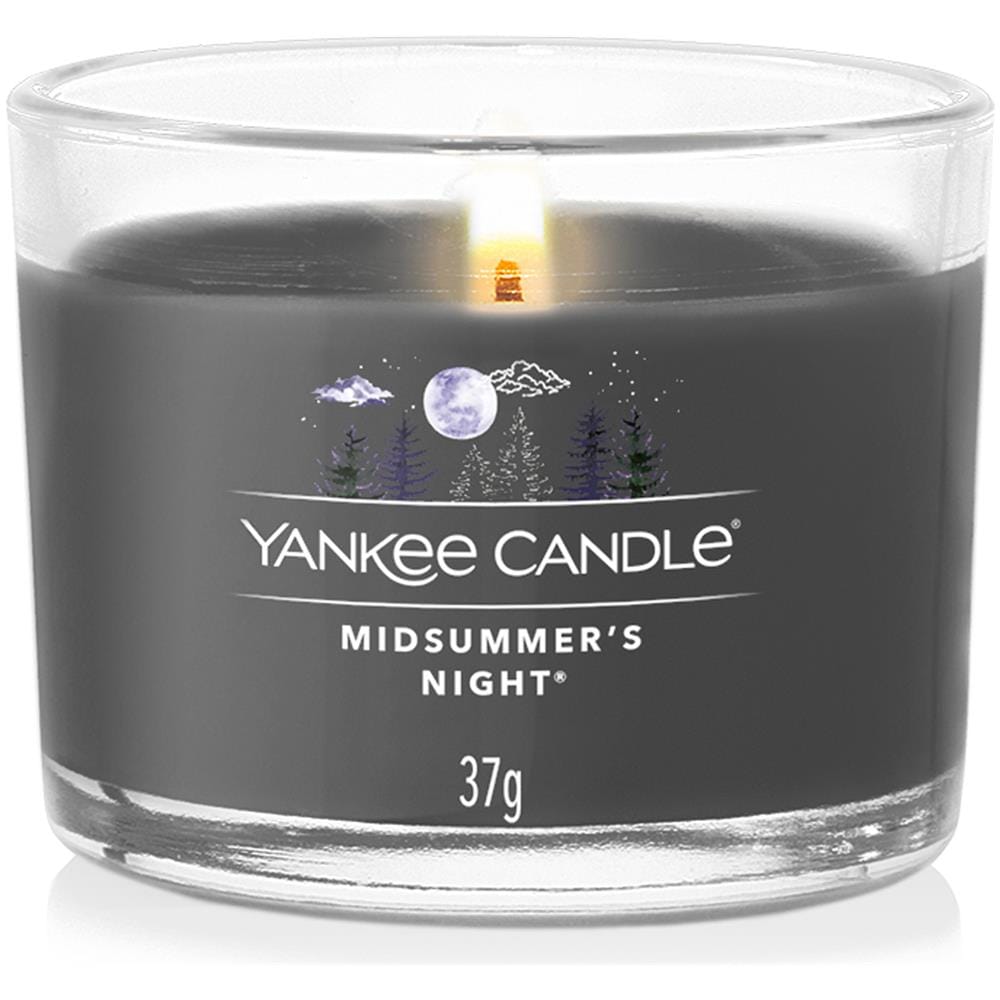 Midsummers Night Candela Votiva Profumata Yankee Candle Nero - Foto 1
