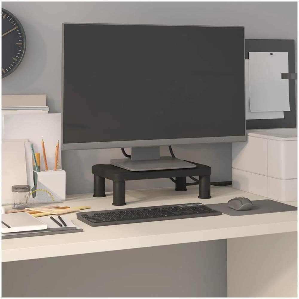 Supporto Per Monitor Nero 38x24x10,5 Cm - Foto 1