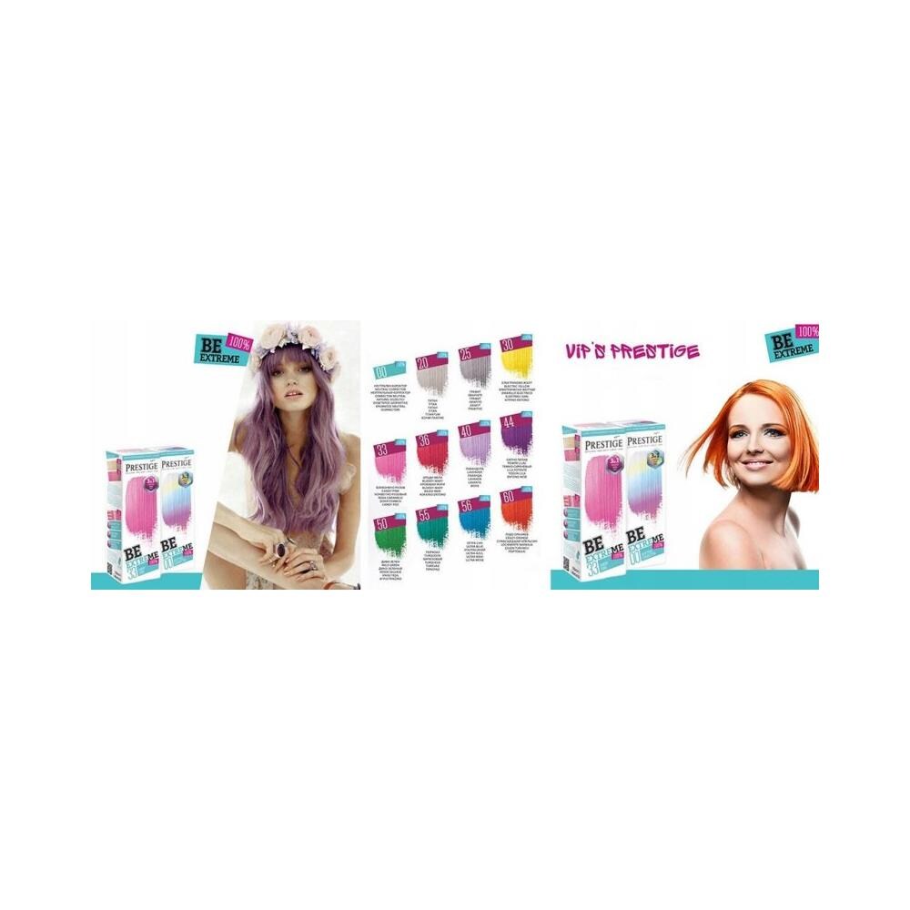 Balsamo Colorante Semipermanente Per Capelli 60 Crazy Orange Beextreme 100% Vip’s Prestige - Foto 2