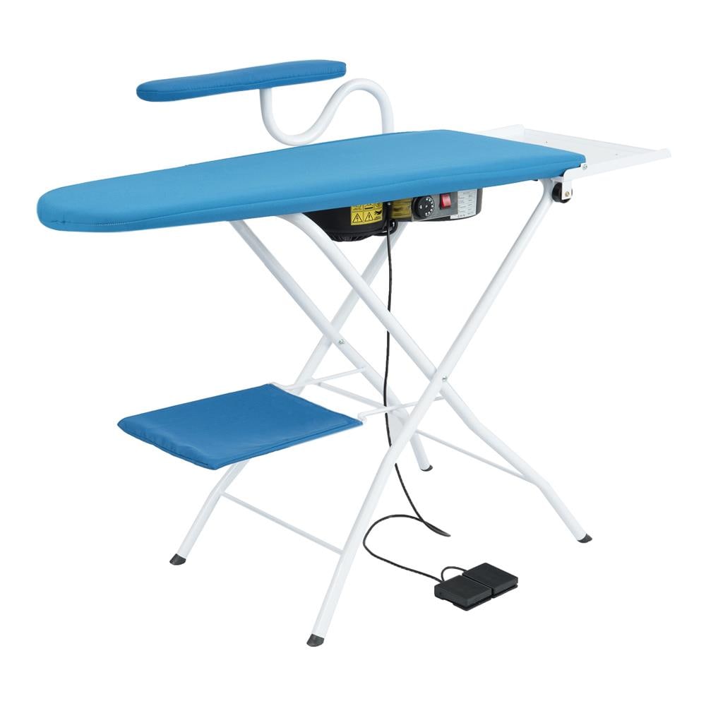Asse Da Stiro Professionale As01 Piano Riscaldato Aspirante Soffiante 112x42 Cm Stabiletermostato Regolazione Temperatura Altezza Regolabile Braccetto Stiramaniche [classe Di Efficienza Energetica A++] - Foto 2