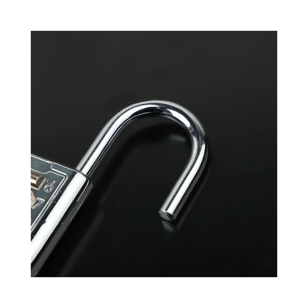 Lucchetto A Combinazione Placcato Meccanico Portatile A 8 Cifre Silver 35mm/6.1 X 3,5 X 1.1 Cm - Foto 2