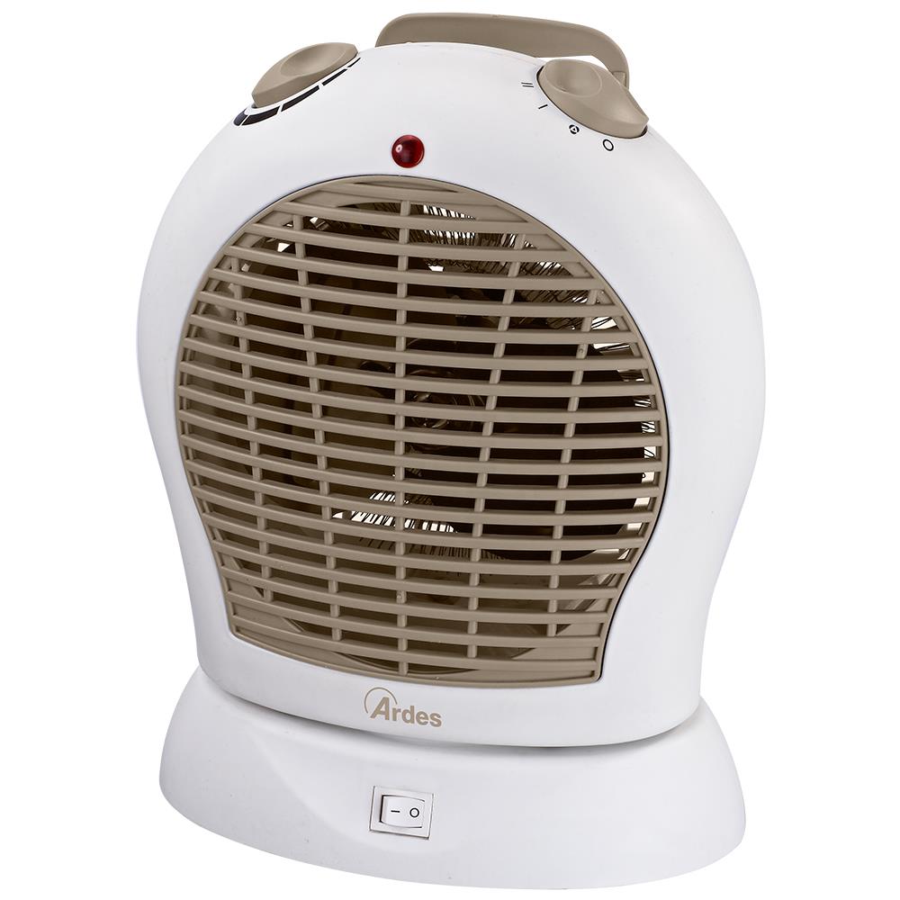 Termoventilatore Balento Sand Swing ad Oscillazione Orizzontale Termostato Comandi Manuali Potenza 2000 W Colore Bianco - Foto 1