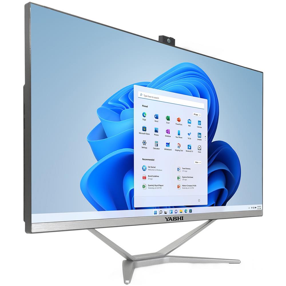 All-In-One Pioneer S AY52430 Monitor 24" Full HD Intel Core i5-12400 Hexa Core 2,5 GHz Ram 8 GB SSD 512GB 4x USB 3.1 Windows 11 Pro - Foto 1