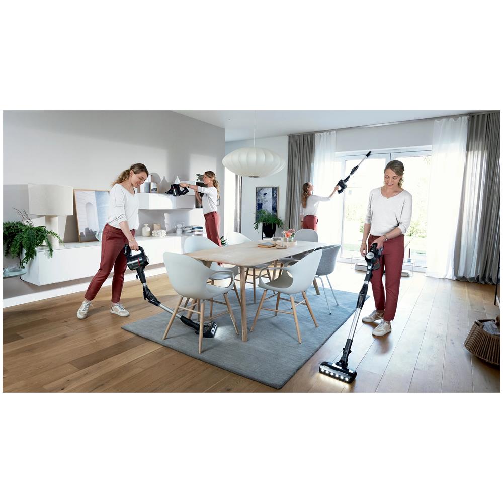 BCS712XXL scopa elettrica Aspirapolvere a bastone Batteria Secco Senza sacchetto 0,3 L Nero 3 Ah - Foto 21