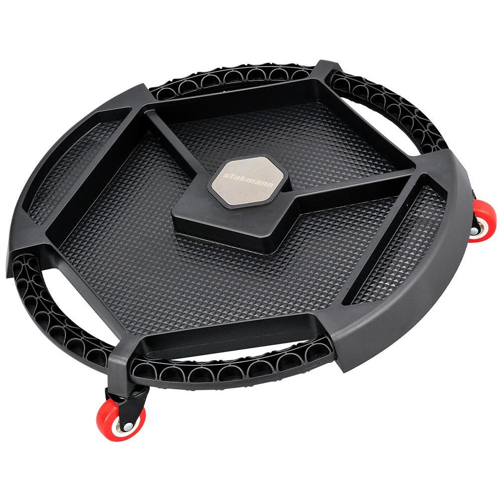 Vassoio Porta Utensili Sottomacchina con 4 Ruote + Luce LED e Base Magnetica - Foto 4