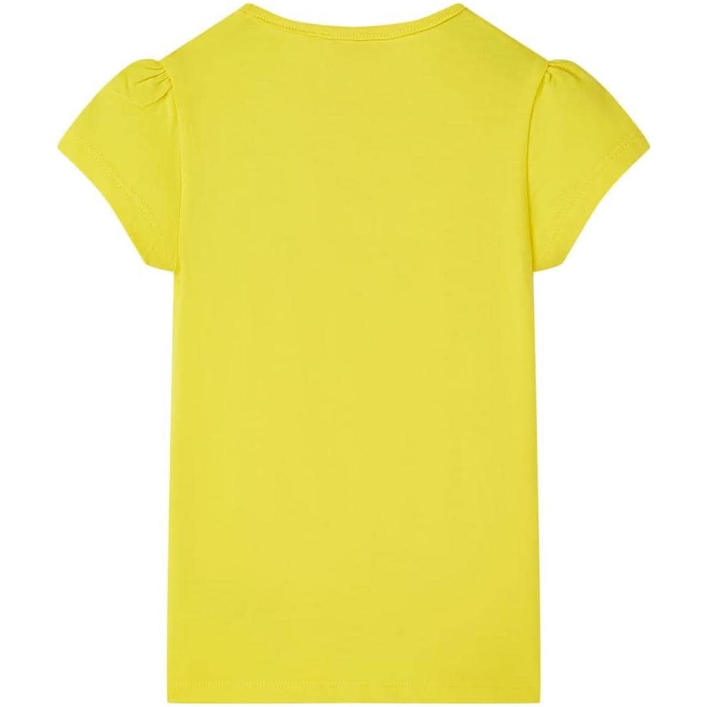 Maglietta per Bambine Giallo Brillante 140 - Foto 2