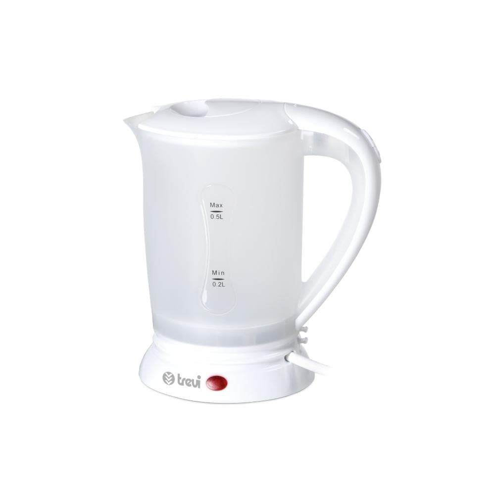 Bollitore Elettrico in Plastica per da Cucina 1 Litro Potenza 1100 Watt Bianco
