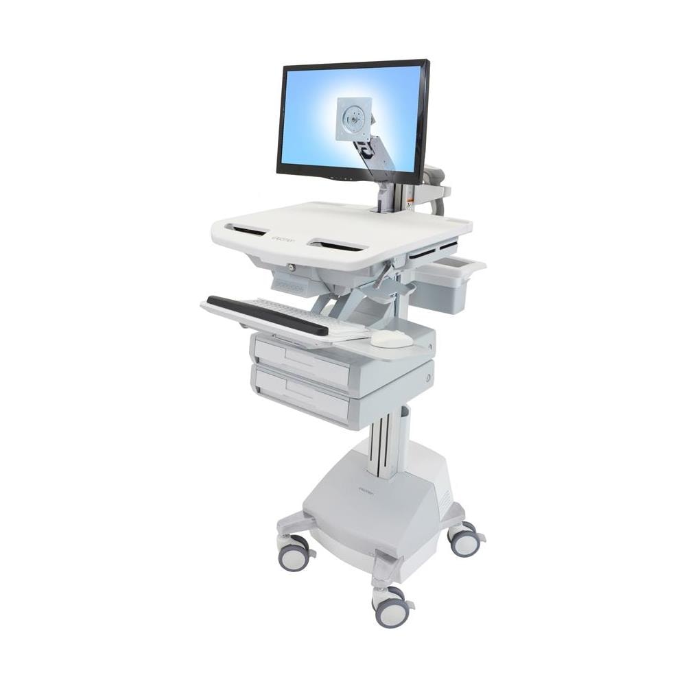 Carrello StyleView con Braccio LCD Colore Grigio e Bianco - Foto 1