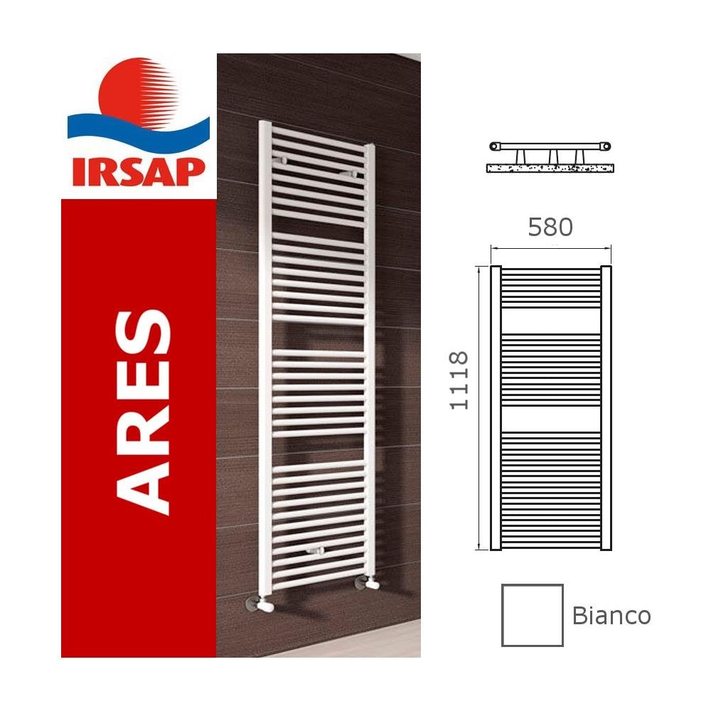 Radiatore Ares, 1462x580 Mm, 28 Elementi, Bianco - Foto 2