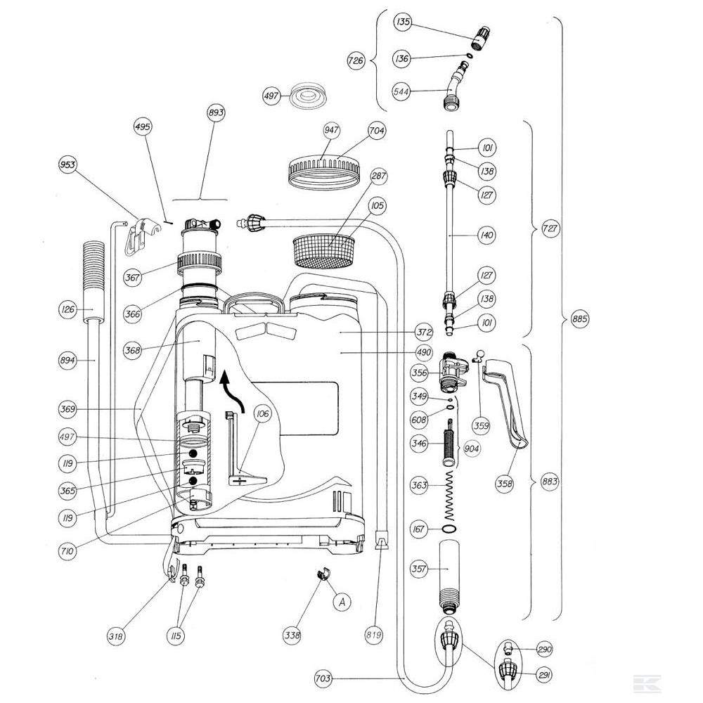 Vaporizzatore A Spalla 16 L - Foto 2