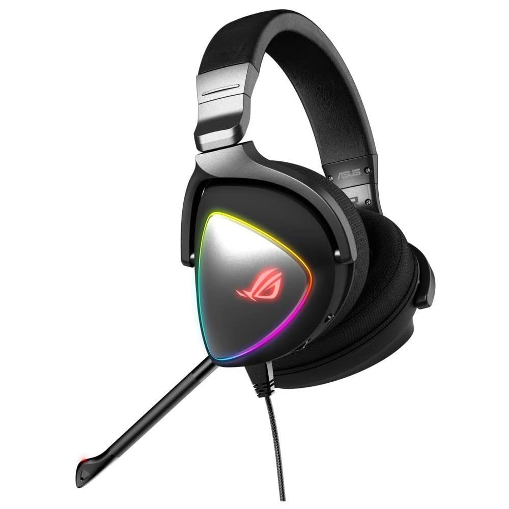 Cuffie Gaming ROG Delta Illuminazione RGB Stereo con Microfono Colore Nero - Foto 6
