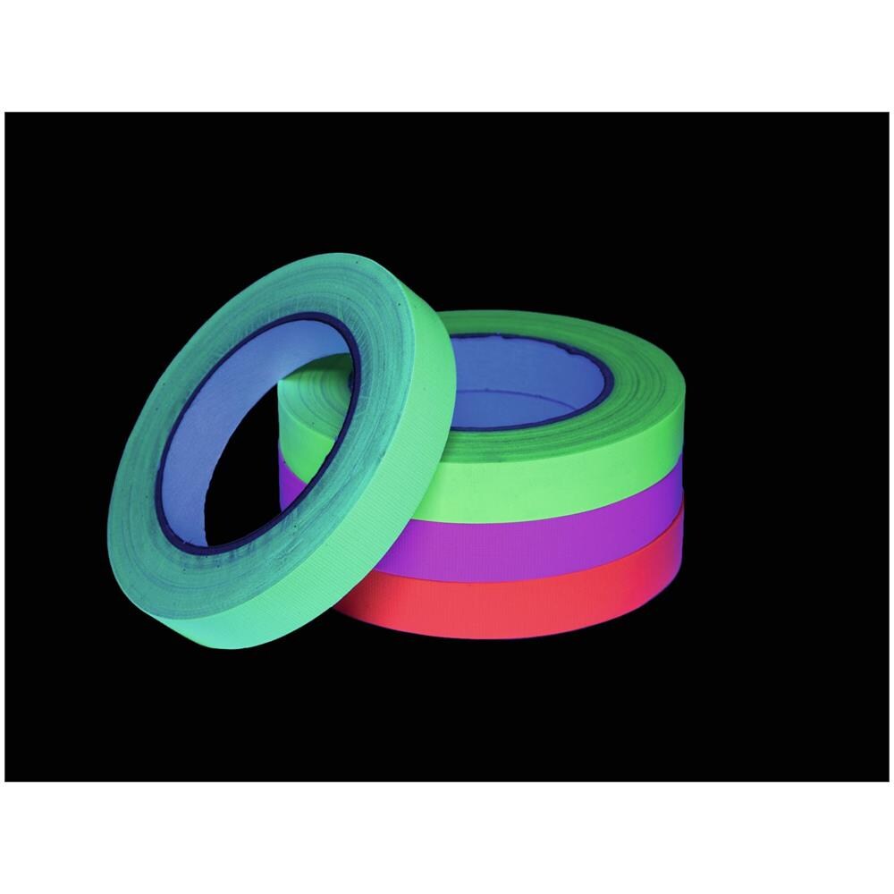 Gaffa Tape 19mm X 25m Neon-orange Uv-active - Foto 2