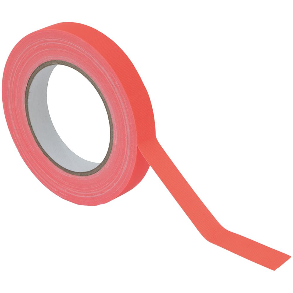 Gaffa Tape 19mm X 25m Neon-orange Uv-active - Foto 1