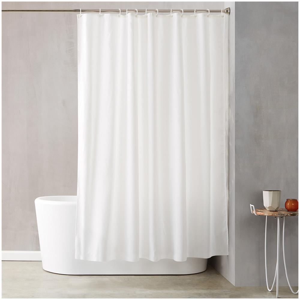 Tenda Doccia In Poliestere, Da 180x200 Cm Bianco - Foto 1