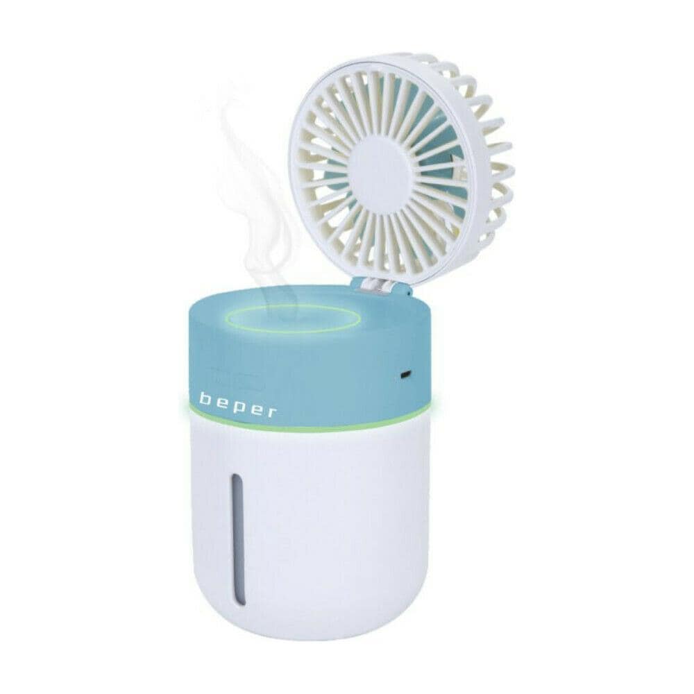 Mini Ventilatore Con Nebulizzatore Ventola Portatile Ricaricabile - Foto 2