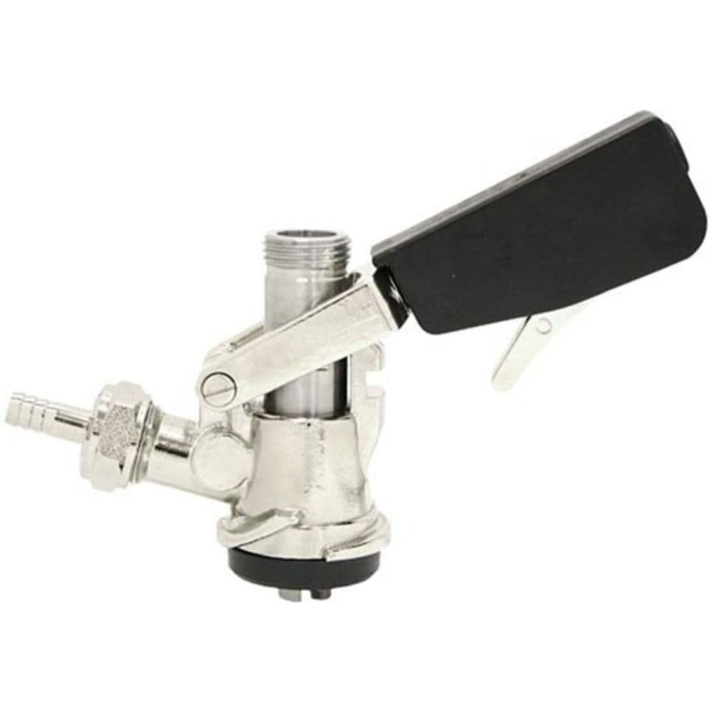 Attacco Fusto Birra Accoppiatore Per Fusti Attacco Keg Con Scarico Superiore (rubinetto Seminterrato) Attacco Piatto | 2x5/8 - Foto 2