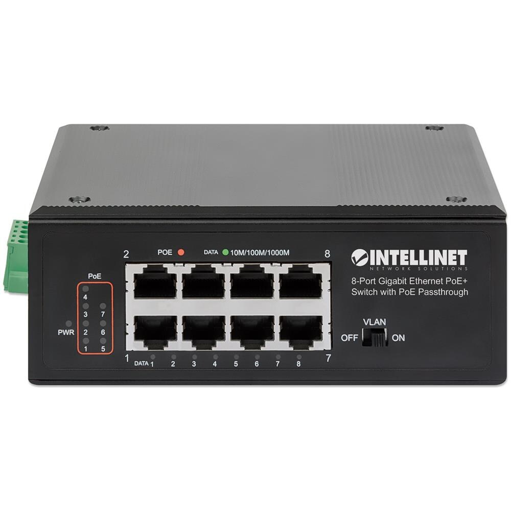 561624 Switch Di Rete Gigabit Ethernet (10/100/1000) Supporto Power Over Ethernet (poe) Nero - Foto 2