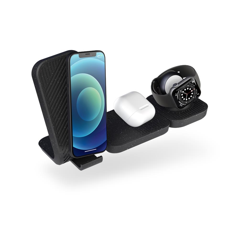 ZEMSC2P / 00 Caricabatterie per dispositivi mobili Universale Nero USB Carica wireless Interno - Foto 3