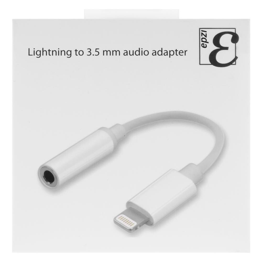 Adattatore Passivo Da Lightning Iphone Ipad Ipod 3,5mm Jack Aux Cuffie Auto Pc - Foto 2