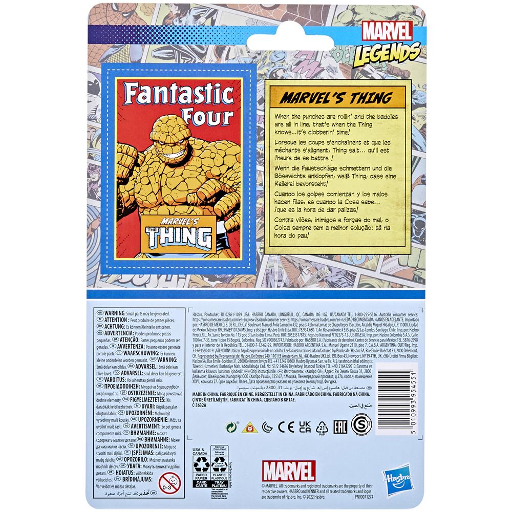 Marvel: - Legends 3.75 Retro 30 (The Thing) - Foto 4
