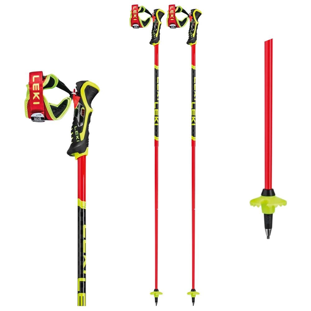 Bastoni Sci Venom Sl 3d - Bright Red-black-neon Yellow Cm 130 - Foto 1