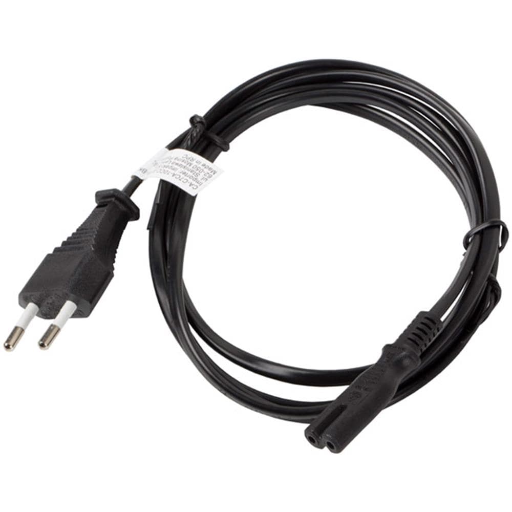 Cavo Di Alimentazione Eight Schuko Maschio A Iec 320 C7 Eu Maschio 1,8 Metri Nero Ca-c7ca-10cc-0018-bk - Foto 2