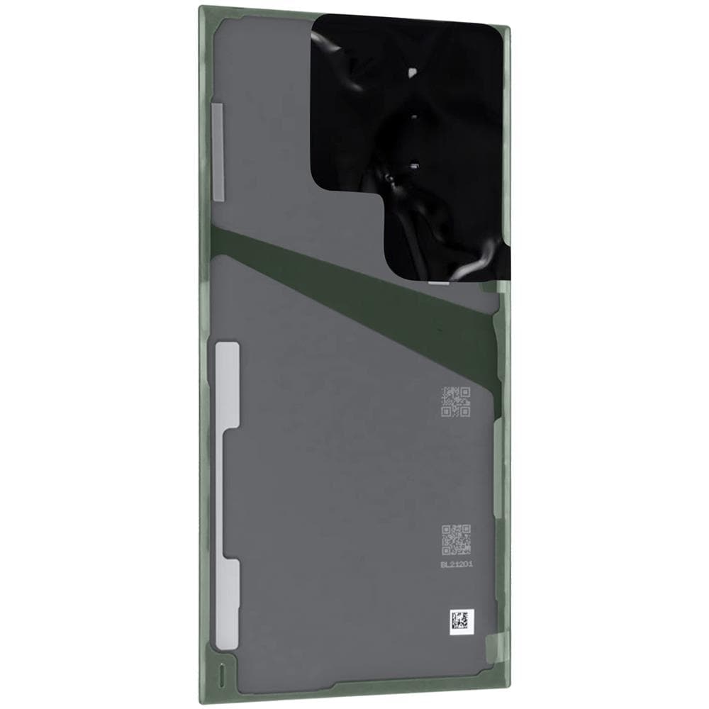 Vetro Retro Originale Galaxy S23 Ultra + Lente Fotocamera, Green - Foto 2