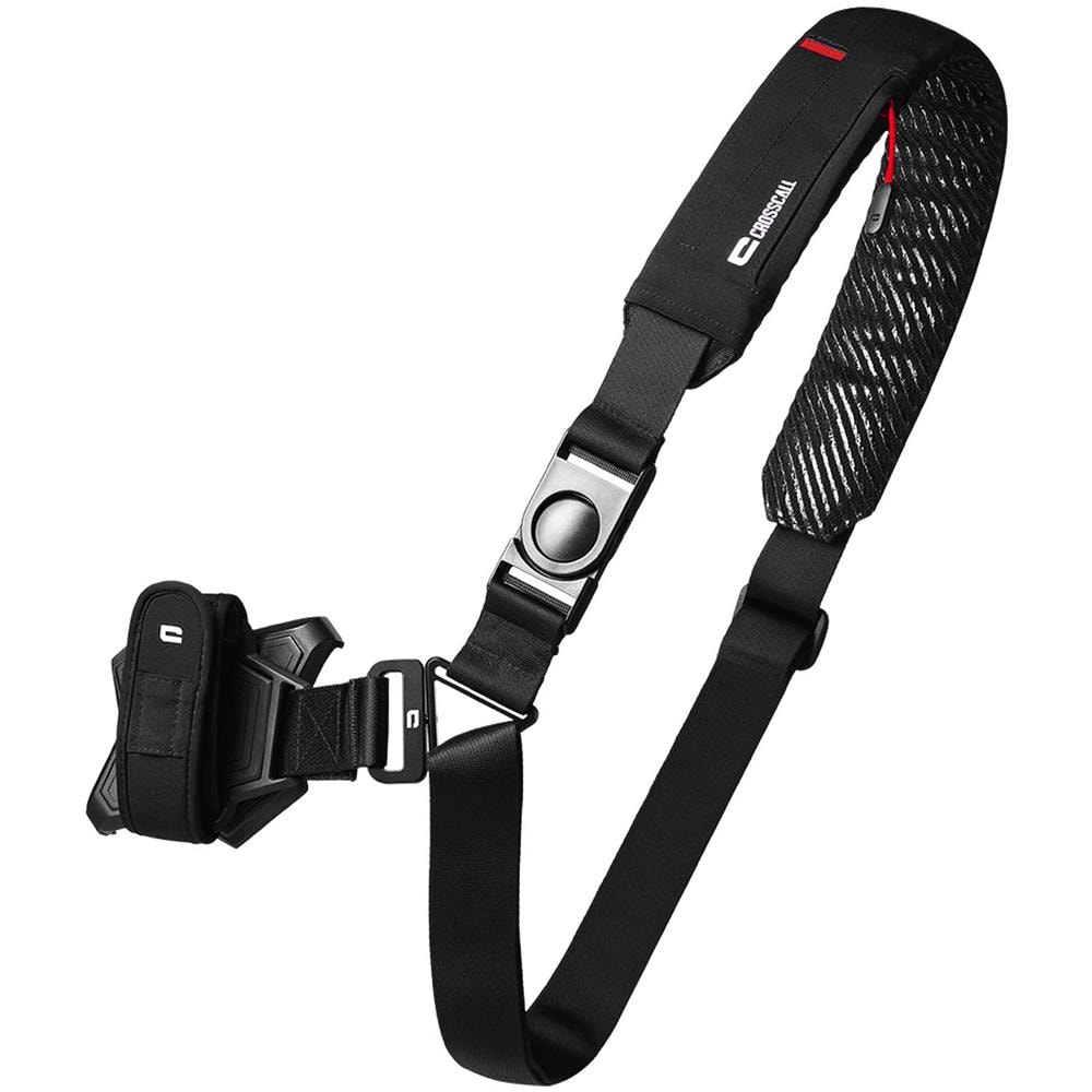 Tracolla Con Impugnatura Rotante A 360° Per Crosscall Core T4 X-strap, Nero - Foto 1