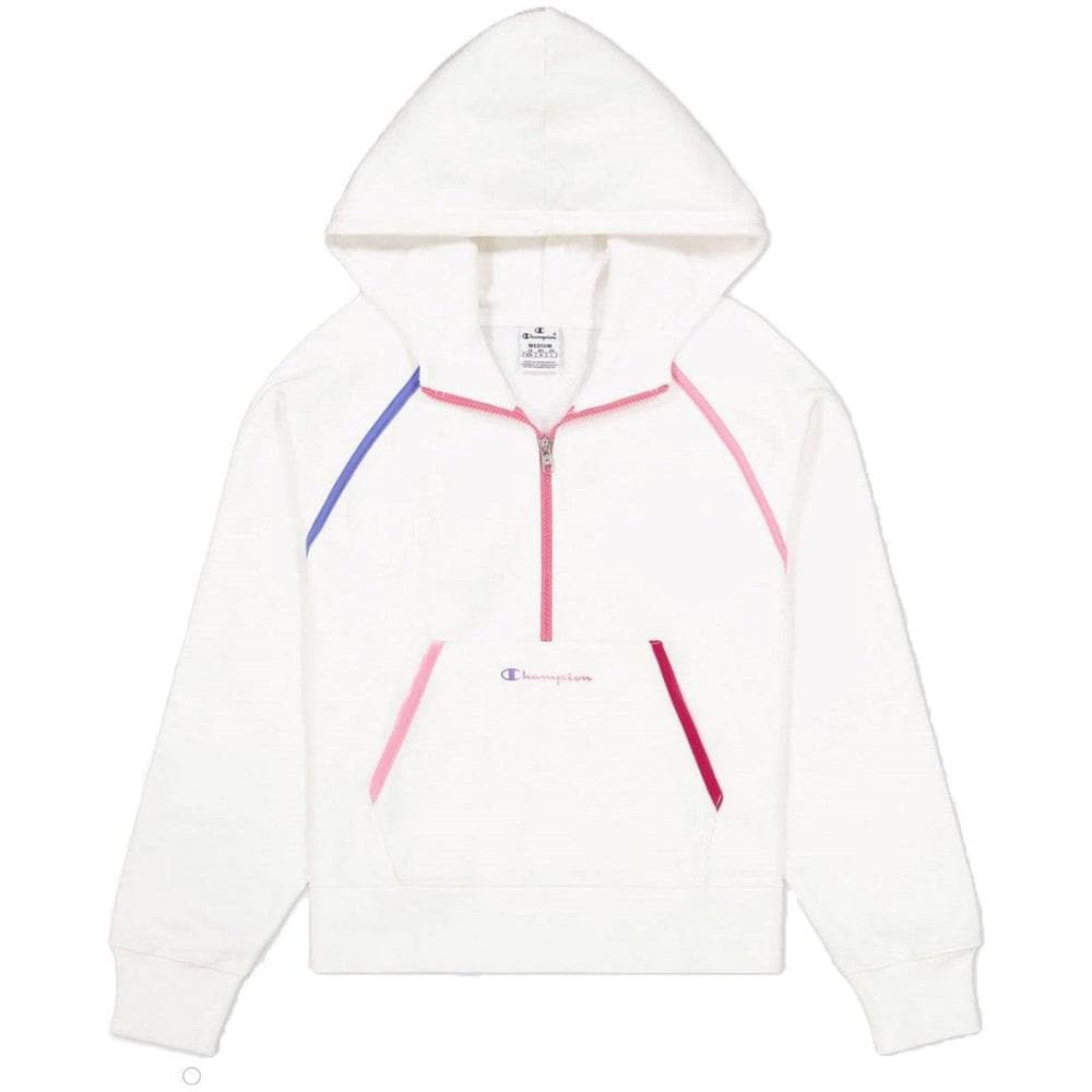 Felpa Donna con Cappuccio Half-Zip - Foto 1