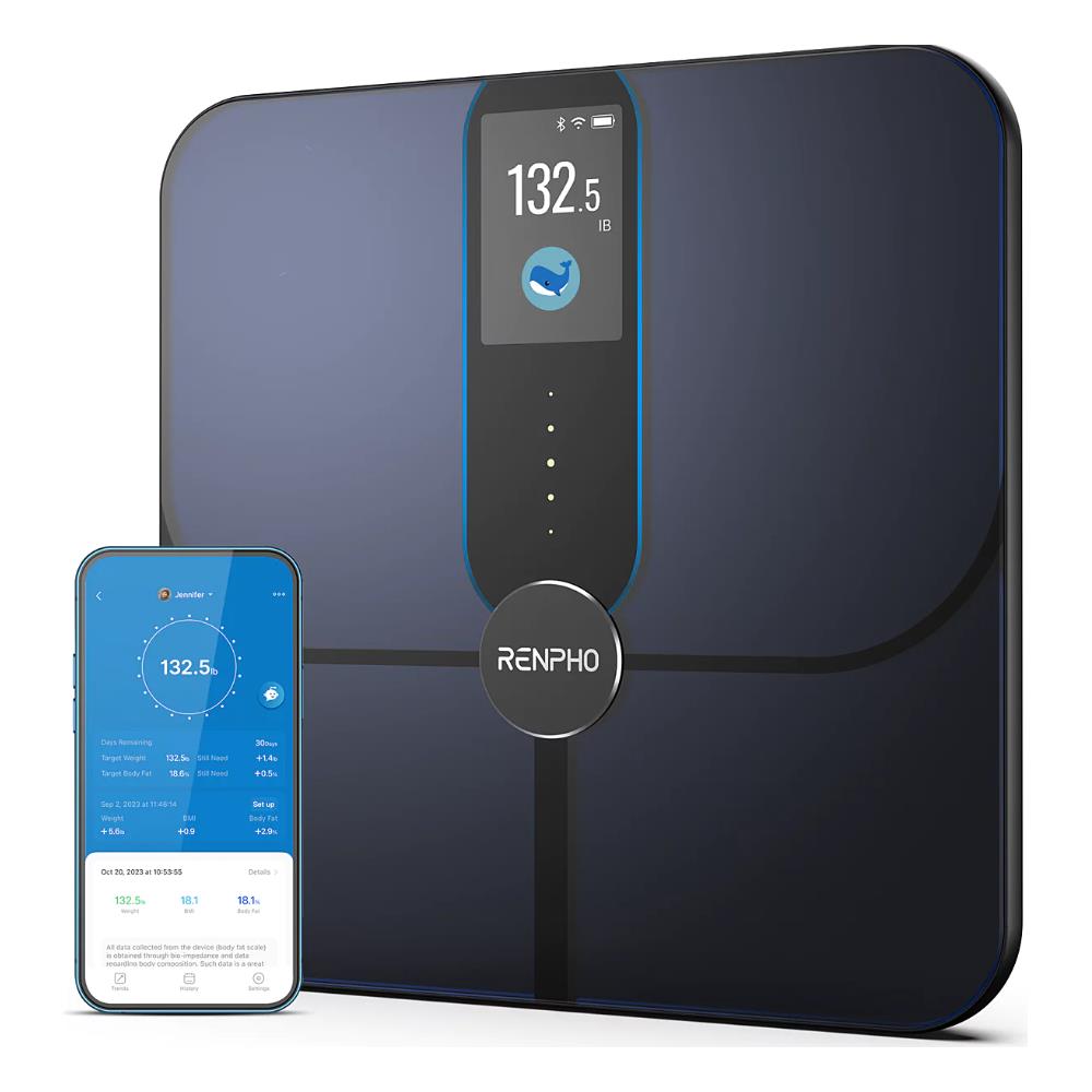 Elis Nova A031 Bilancia Intelligente - WIFI - Display TFT a Colori - 18 Misure Corporee - Vetro - Foto 2