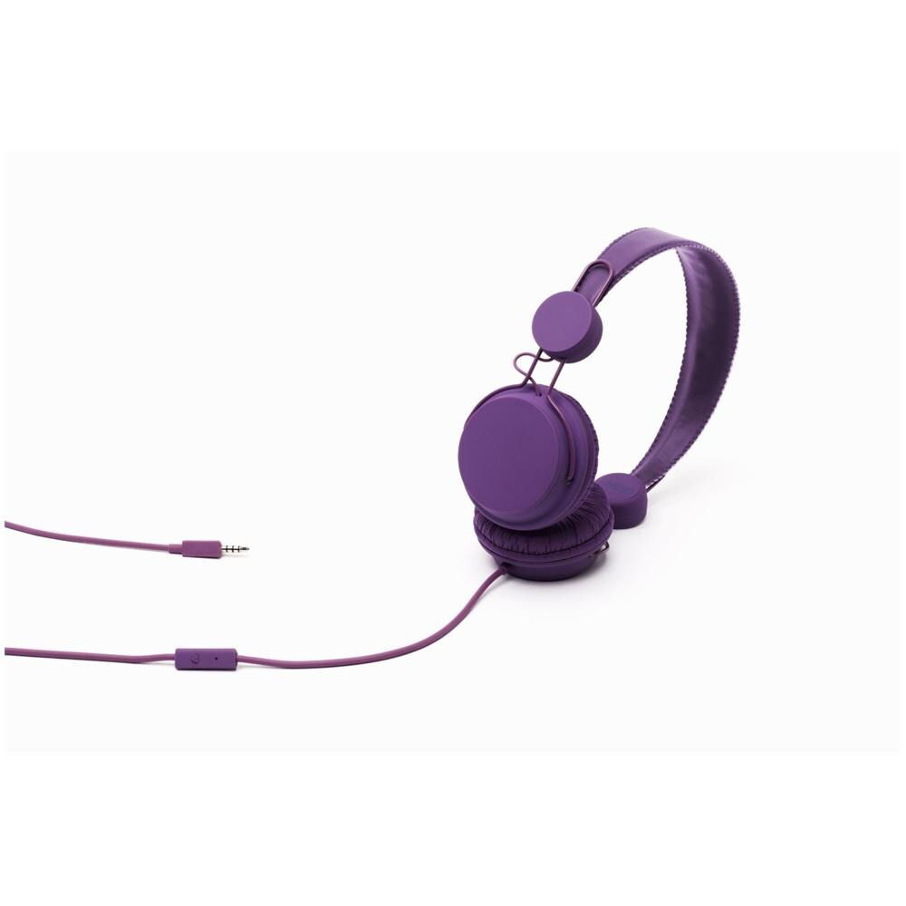 Cuffie con Microfono per PC Connessione Cavo Viola 120 cm - Foto 1