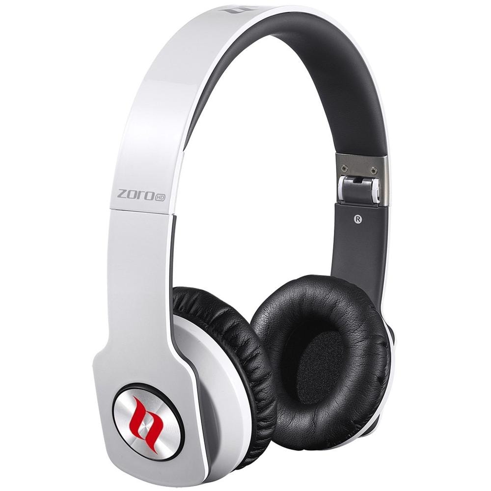 Cuffie Zoro HD Audio Wired ad Archetto + Microfono Colore Bianco - Foto 1