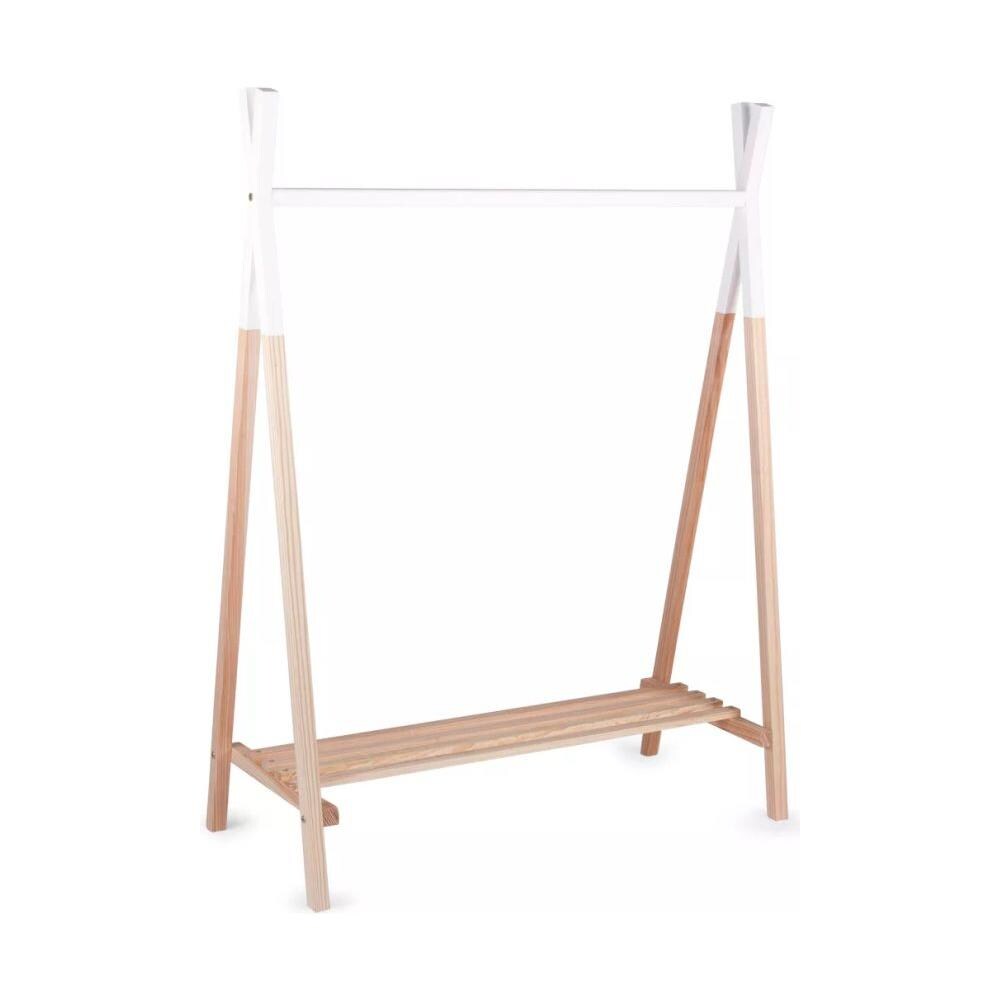 Childhood Appendiabiti Tepee In Faggio Naturale E Bianco Clstipi - Foto 8