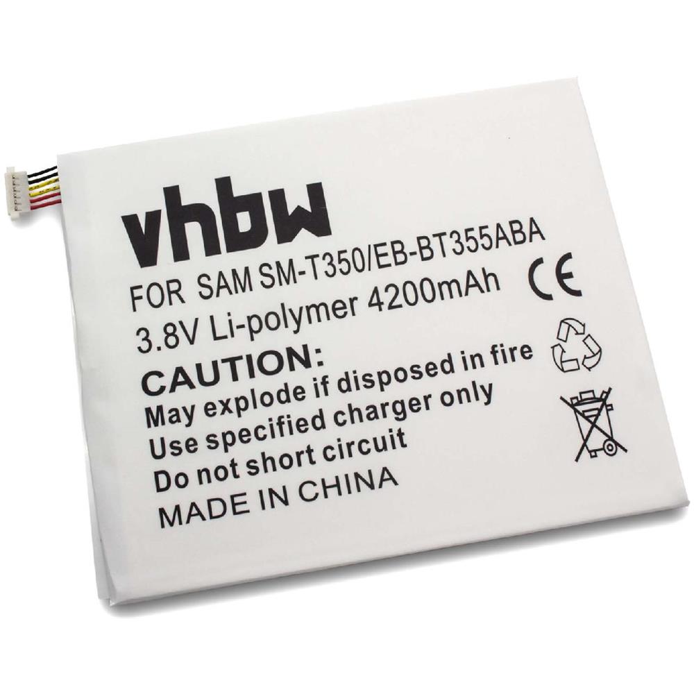 Batteria Li-poly 4200mah (3.8v) Per Netbook Pad Tab Tablet Samsung Galaxy Tab A 8.0, A 8.0 Sm-t350, Sm-p350, Sm-t350 Come Eb-bt355aba - Foto 1
